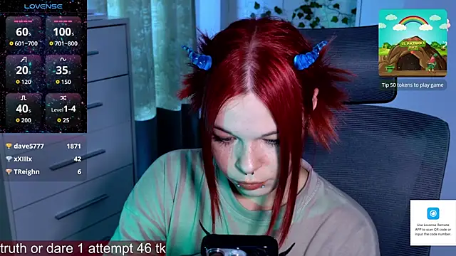 Chatroom XXX en direct de ValBae