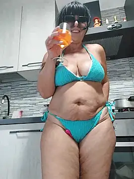 Show de LaMalafemmina na webcam