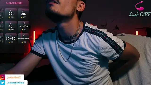 JordanShow élő XXX-chatje