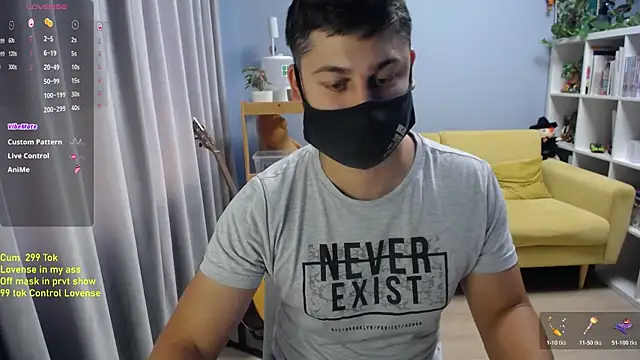 Chat XXX ao vivo de Tomguys