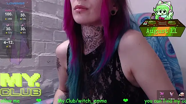 Chat +18 de Witch_Emma ao vivo
