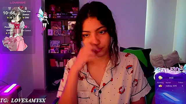 Chat +18 de Lovelyamyy ao vivo