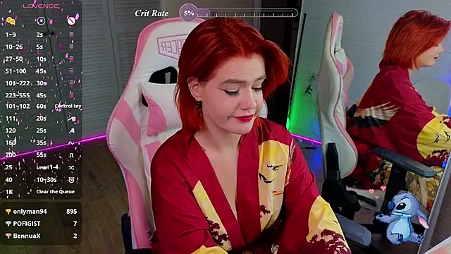 Chatroom XXX en direct de RedVelveten