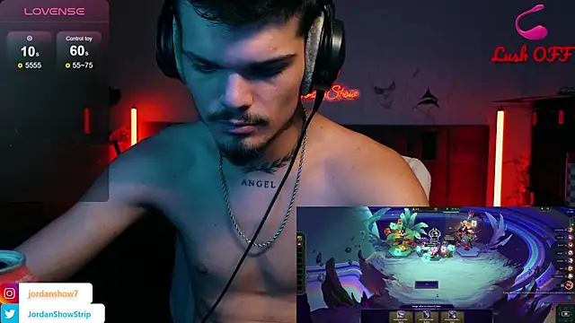JordanShow élő XXX-chatje