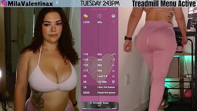 Živý XXX chat MilaValentina