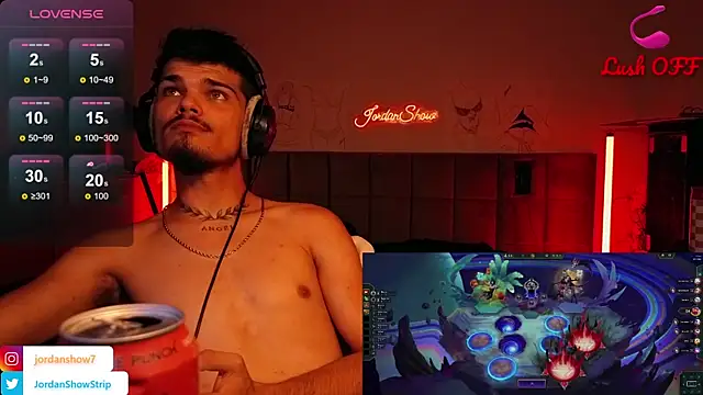 Chat +18 de JordanShow ao vivo