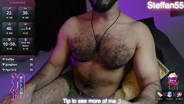 Chat XXX en directo de Steffan55