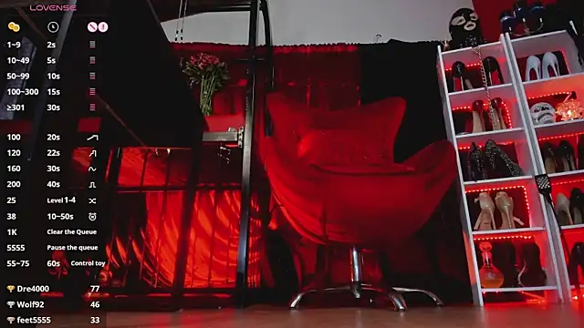 Živý XXX chat MistressAndre