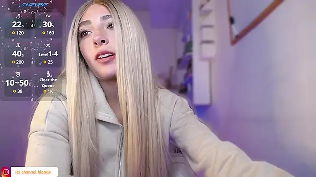 channel_blondee Adlı Modelin Canlı XXX Sohbeti
