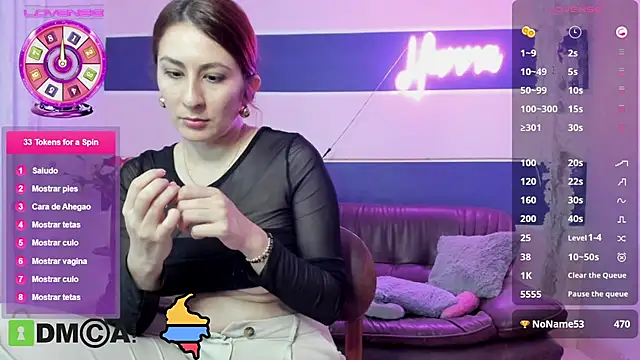 Chat XXX en directo de camiladeluca