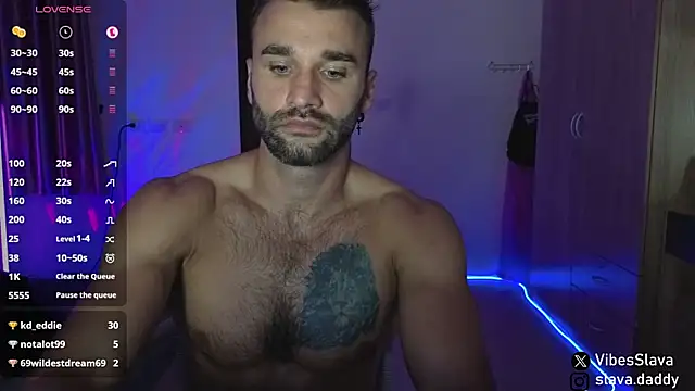 Chat +18 de DaddySlava ao vivo