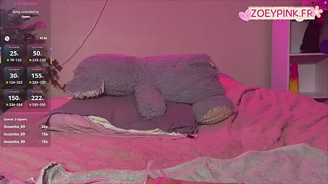 zoeypink 라이브 XXX 채팅