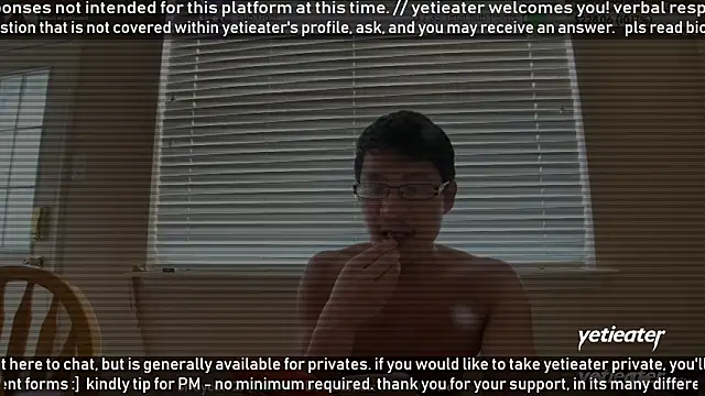 XXX chat uživo modela yetieater