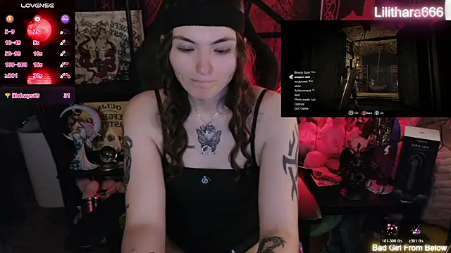 Chatroom XXX en direct de Lilithara666
