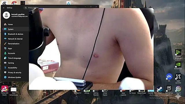 Show de webcam de LilWhyteBoiGamer