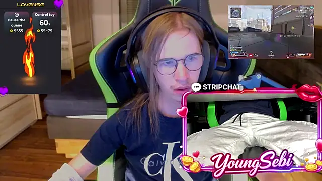 Chatroom XXX en direct de YoungSebi