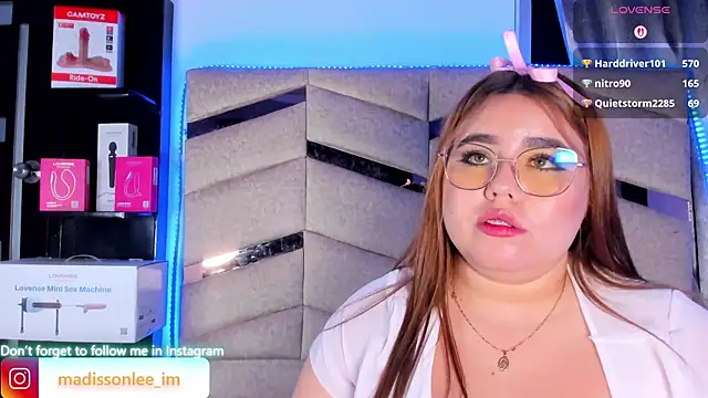 Czat XXX na żywo – MadissonLee__