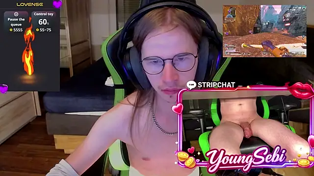 Chatroom XXX en direct de YoungSebi