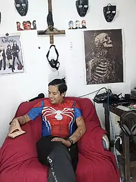 Show de Spider_B0y na webcam