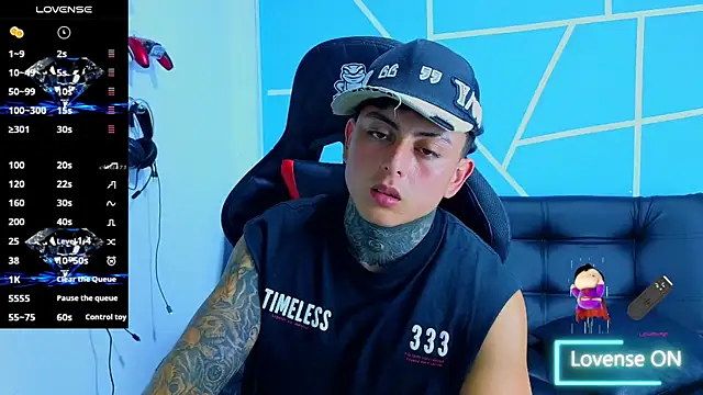 Chat +18 de KevinSanchez420 ao vivo