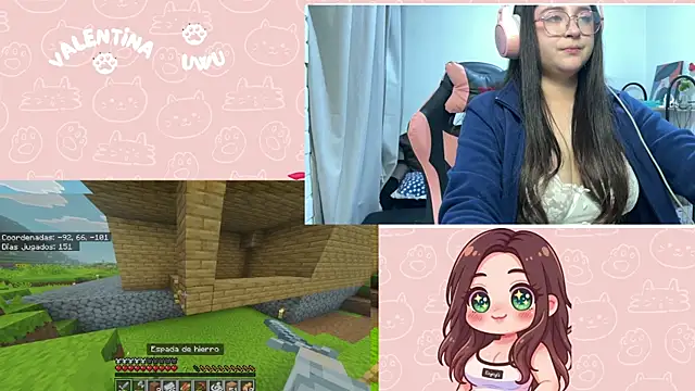 Chat XXX en directo de valentinauwu