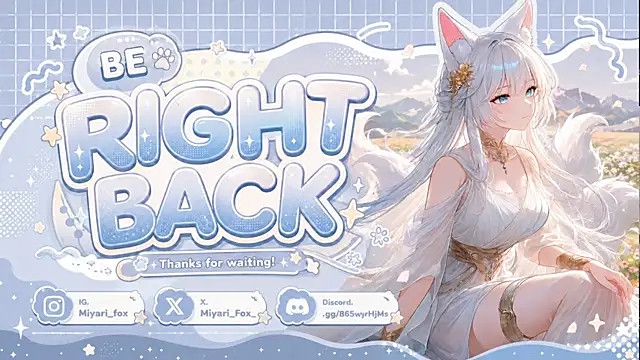 MiyariFoxのウェブカメラショー