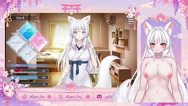 MiyariFox Adlı Modelin Web Kamerası Şovu