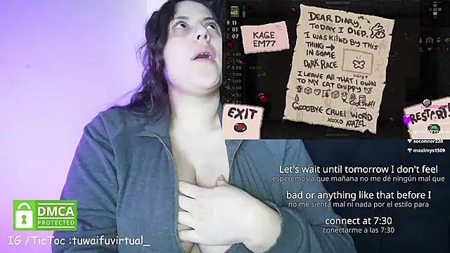 TuWaifuVirtual1's Live XXX Chat