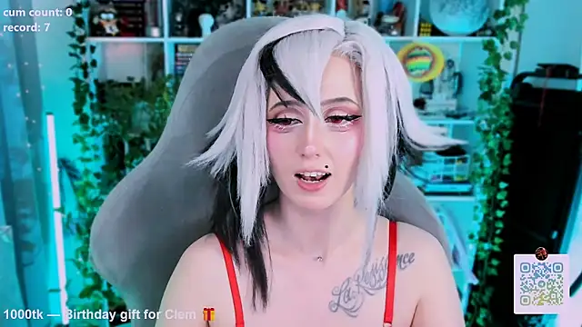 ohclementine élő XXX-chatje