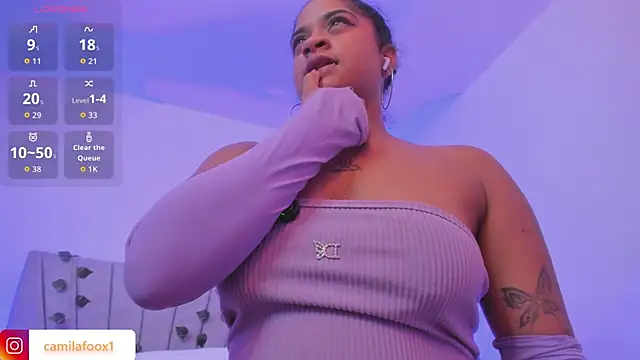 camilafoox7 élő XXX-chatje