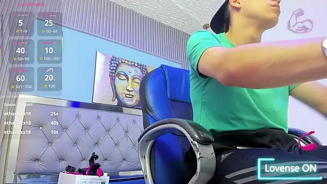 Ethanx18_ Adlı Modelin Canlı XXX Sohbeti