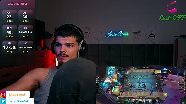 Chat XXX ao vivo de JordanShow
