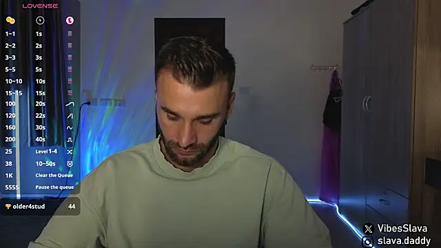 Chat +18 de DaddySlava ao vivo