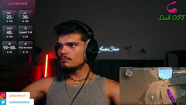 Chat +18 de JordanShow ao vivo