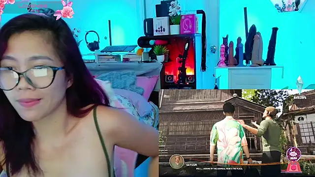 25sweetlilbunny élő XXX-chatje