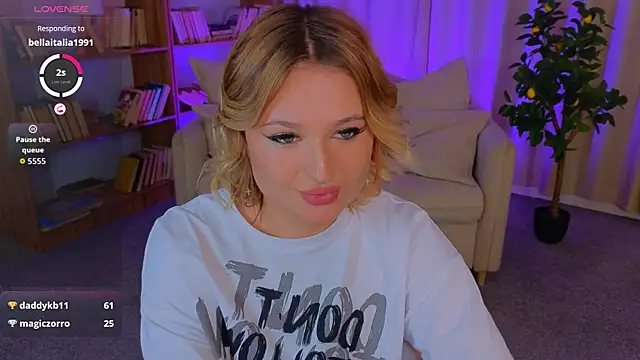 Chat XXX en directo de Eevangelinee