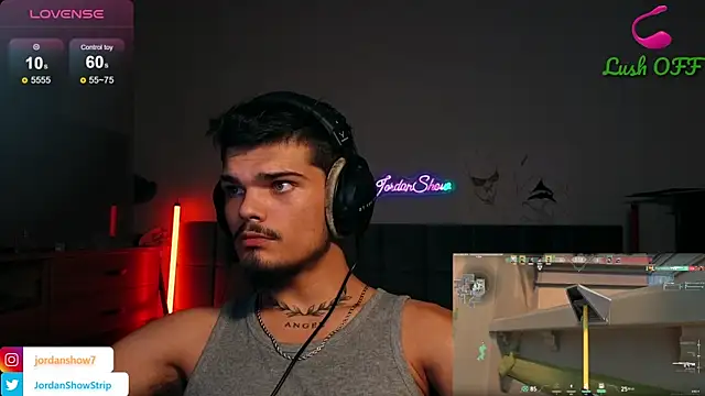 Chat +18 de JordanShow ao vivo