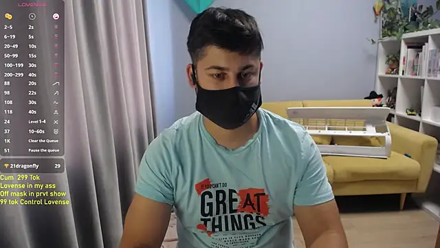 Chat XXX ao vivo de Tomguys