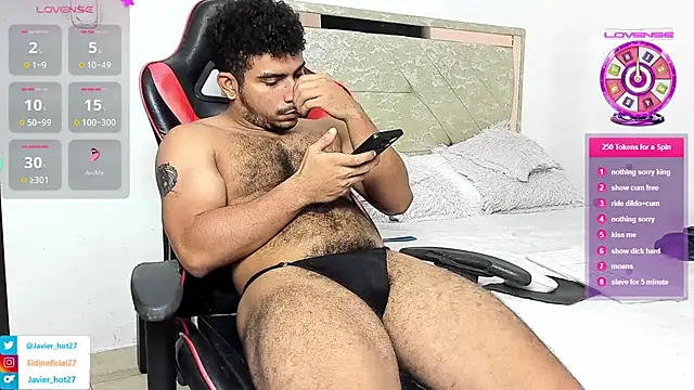 Javier_Hot27_ Pertunjukan Webcam