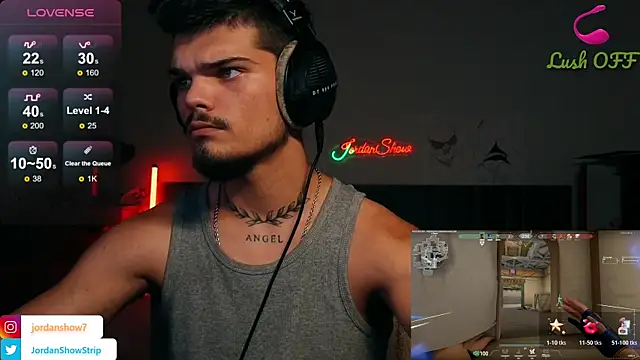 Chat +18 de JordanShow ao vivo