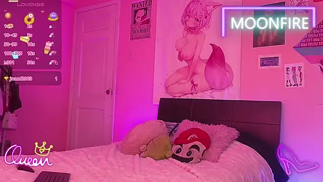 moonfiredancer webkamerás műsora