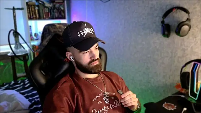 Show de _Serious_Man na webcam