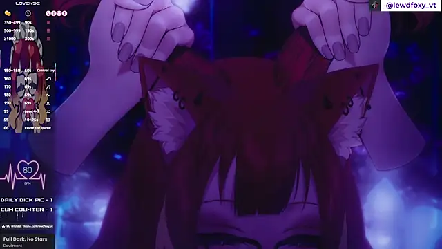 LewdFoxy_VT 라이브 XXX 채팅