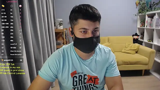 XXX chat uživo modela Tomguys