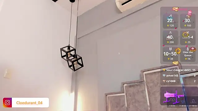 XXX chat uživo modela Cloedurant