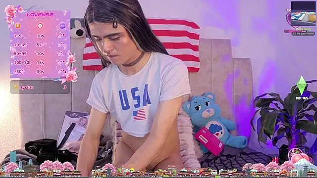 Show de Emilly-hall na webcam