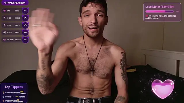 XXX chat uživo modela JackDesFeux