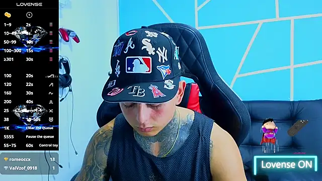 Chatroom XXX en direct de KevinSanchez420