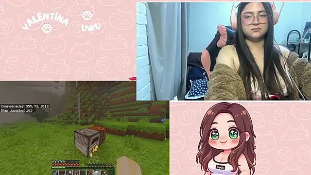 XXX chat uživo modela valentinauwu