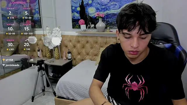 Show de StiwenTwink na webcam
